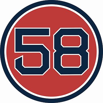 Nomar Garciaparra #5 Jersey Number Sticker for Sale by StickBall