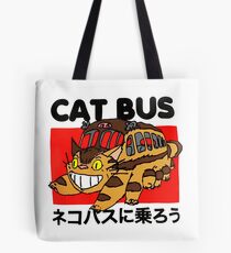 Cat Bus Tote Bag