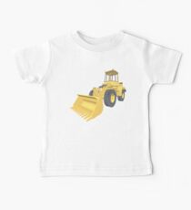 Bulldozer 3D projection Baby Tee