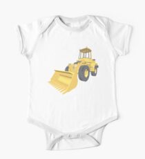 Bulldozer 3D projection One Piece - Short Sleeve