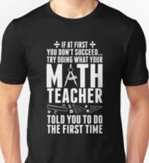 Math Teacher Unisex T-Shirt