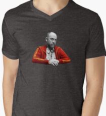 Teddy KGB Men's V-Neck T-Shirt