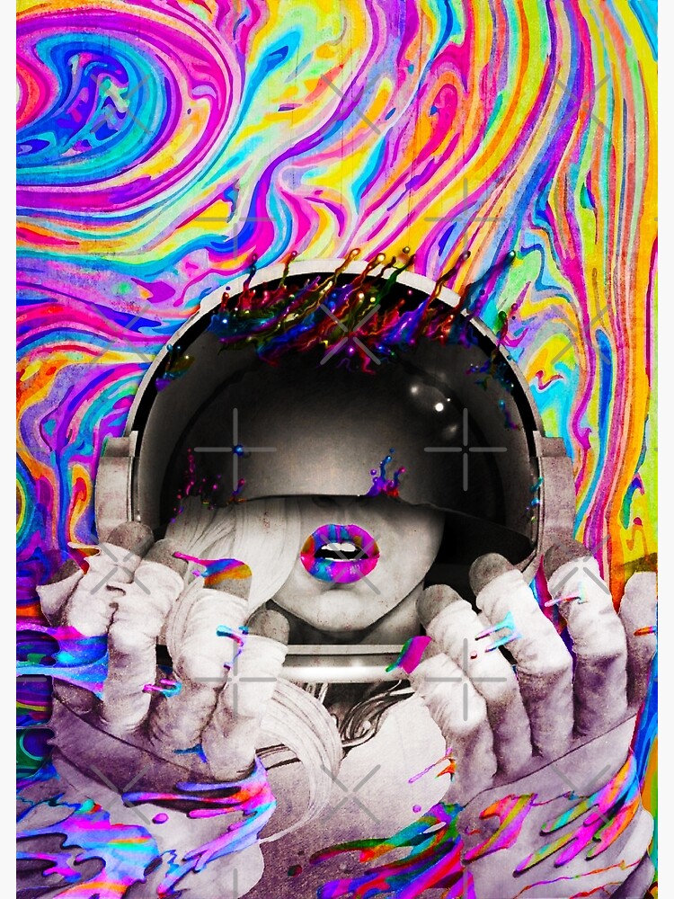 Psychedelic Astronaut (Vintage Effect) by Doge21