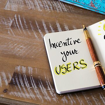 Artwork thumbnail, Written text INCENTIVE YOUR USERS by Stanciuc
