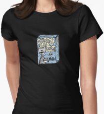cat cereals Women's Fitted T-Shirt