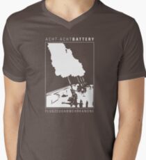 Flak 88 Battery Men's V-Neck T-Shirt