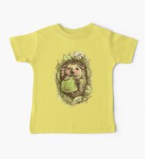 Little hedgehog colored Baby Tee