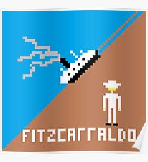 Fitzcarraldo Pixel Poster