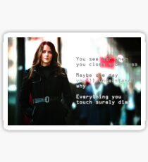 Wurzel Lass sie gehen Sticker