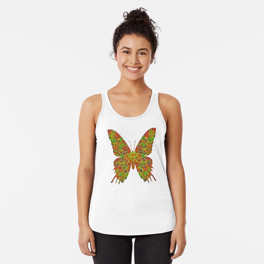 Butterfly Racerback Tank Top