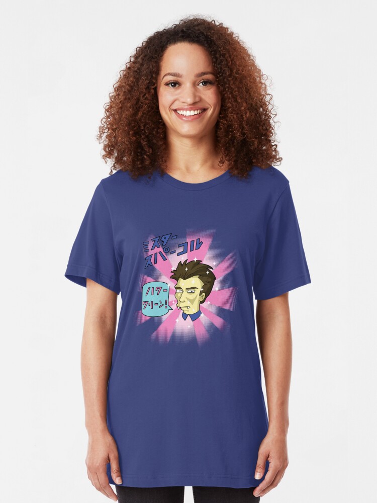red sparkle shirt