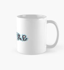 Swan Fire Blue and Black Mug