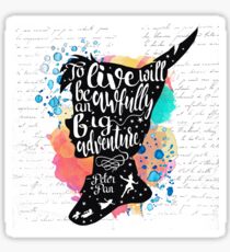 Peter Pan - To Live Sticker