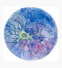 Neuron - Watercolor Photographic Print