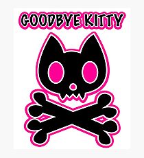 Goodbye Kitty Photographic Print