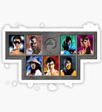 Mortal Kombat Character Select Sticker