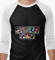 Mortal Kombat Character Select Men's Baseball ¾ T-Shirt