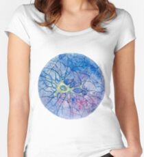 Neuron - Watercolor Women's Fitted Scoop T-Shirt