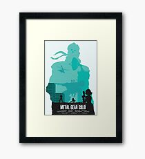 MGS Minimalist Framed Print