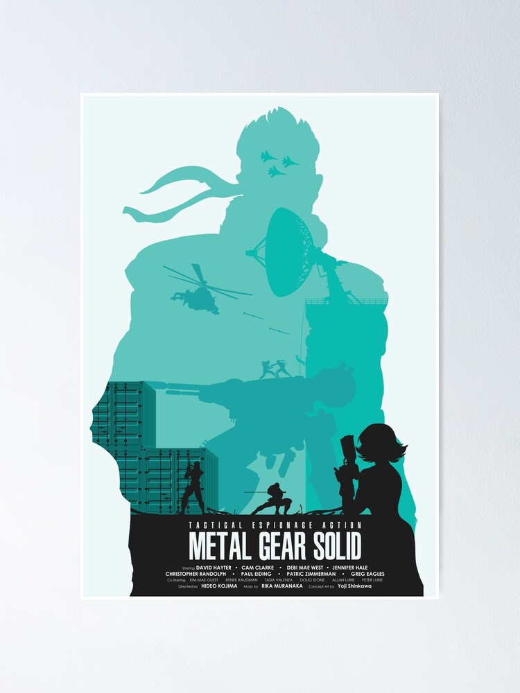 Alternate view of MGS Minimalist Poster