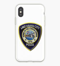 Vinilo o funda para iPhone Policía de la ciudad de Lake Havasu
