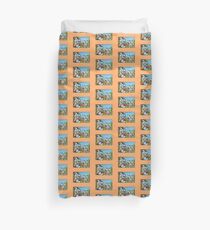 Vintage Greetings from Arkansas Duvet Cover