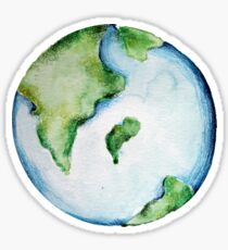 Artistic Earth Day Sticker