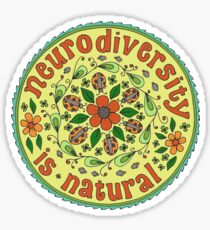 Neurodiversity Mandala Sticker