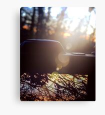 Nikon sunset Canvas Print
