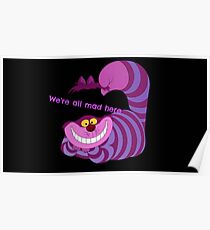 We're all mad here Poster