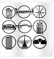Milwaukee Icons Poster