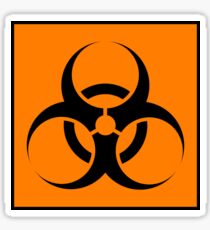Biohazard symbol Sticker