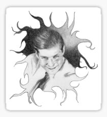 Crispin Hellion Glover Sticker