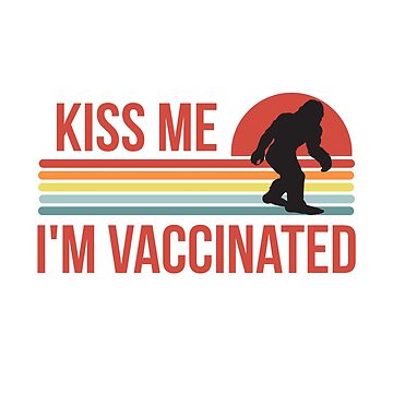 Artwork thumbnail, Kiss Me I'm Vaccinated by shirtcrafts
