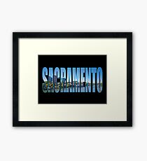 Sacramento Framed Print