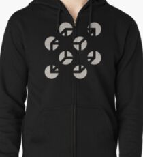 Benutze deine Illusion Hoodie mit Reißverschluss