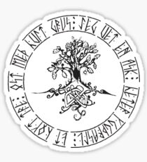 Yggdrasil- Norse tree of life Sticker