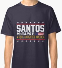 Santos and McGarry Campaign Poster from West Wing Classic T-Shirt