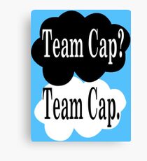 Team Cap? Team Cap Canvas Print