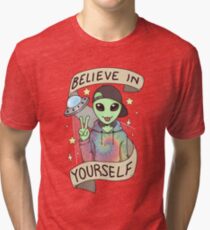 I Want To Believe Tri-blend T-Shirt