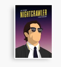 Nightcrawler film poster Canvas Print