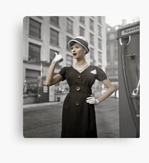 Anna Karenina in Colour Metal Print