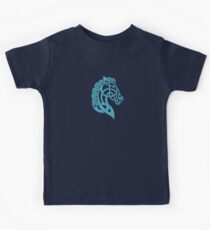 Celtic Horse_Blue Kids Tee