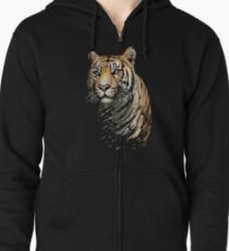 Tiger Zipped Hoodie