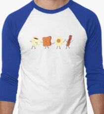Lass uns alle gehen und frühstücken Baseballshirt mit 3/4-Arm
