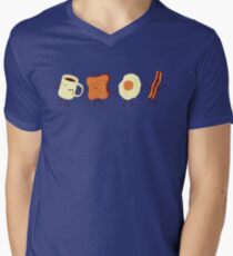 Let's All Go And Have Breakfast Men's V-Neck T-Shirt