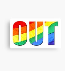 Out of the Closet Canvas Print