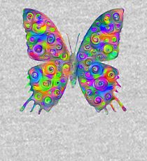 #DeepDream Motley Butterfly Kids Pullover Hoodie