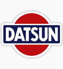 Old School Datsun Car Shirt, Sticker, Case, Skin, Poster, Mug Old School Classic Sticker