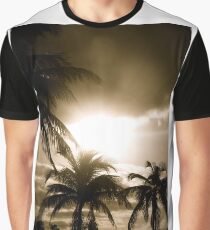 Island Wake Up (Sepia) Graphic T-Shirt